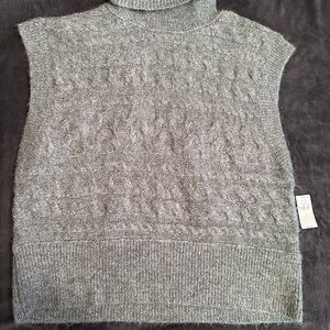 Old Navy Gray Turtleneck Sweater